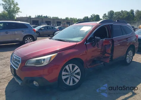 2016 Subaru Outback 2.5I Premium z USA, uszkodzony, nr VIN 4S4BSAHC7G3214933